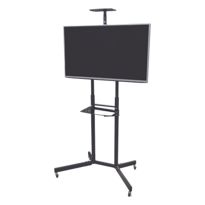 Soporte de Pantalla con Ruedas / Compatible con Monitores dee 32 "a 65" / Base para Colocar Accesorios Adicionales / Vesa 600 x 400