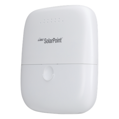 Controlador de carga MPPT SunMax Solar Point 24V 7A para exterior con switch PoE pasivo 24V integrado para alimentar equipos airMAX
