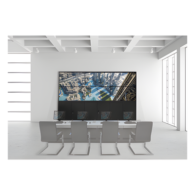 Kit Videowall 3X2 / Incluye 6 Pantallas de 55" / Decoder / Base de Piso / Accesorios de Instalación