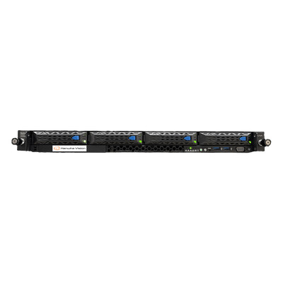 NVR Wisenet WAVE basada en Windows / Montable en Rack 1U / Incluye 1 licencia WAVE-PRO-04 / 470 Mbps throughput / Incluye 16 TB para almacenamiento