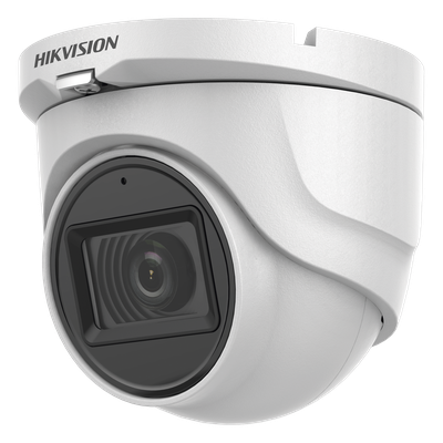 Turret TURBOHD 5 Megapixel / Lente 2.8 mm / Audio por Coaxitron / 30 mts IR EXIR / Exterior IP67 / 4 Tecnologías / dWDR