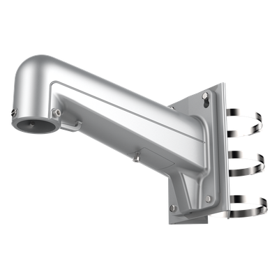 Montaje de Poste para PTZ HIKVISION / Color Plata