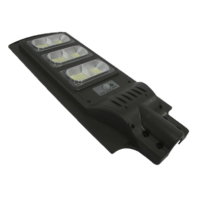Luminaria con Panel Solar y Sensor de Movimiento de 120 W/ Luz 6 500 K / Dimensiones 625 x 240 mm / Ángulo de Luz 120°.