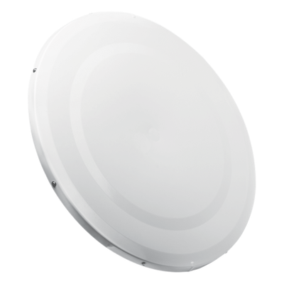 Antena Direccional de Alto Rendimiento / 33.0 ± 1 dBi  / 3 ft / 5.9-7 GHz / Conectores SMA Hembra Inverso / Alto Aislamiento al Ruido / Fácil Montaje y herraje de acero inoxidable /  Radomo Incluido