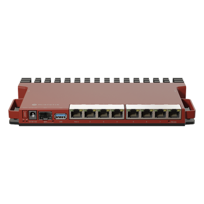 Router con CPU ARM / 8 Puertos GE / SFP 2.5G / montaje 1U