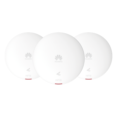 Kit de 3 - Punto de Acceso Wi-Fi 6 /  1.775 Gbps / MU-MIMO 2x2:2 (2.4GHz y 5GHz) / Smart Antenna 20% más cobertura / Instalación en techo y pared / Seguridad WP3 / Con Administración Gratuita desde la Nube