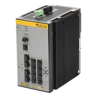 Switch Industrial PoE+ Capa 3 D/8 Puertos 10/100/1000 PoE af/at, 4 x SFP (TAA)