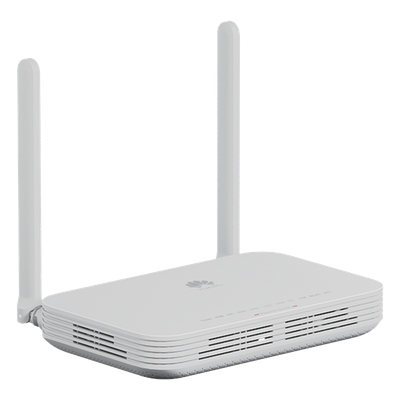 HUAWEI MiniFTTO - ONU Wi-Fi 6 doble banda / 2.976 Gbps / 4 puertos 10/100/1000 Mbps + 1  GPON (SC/UPC) + 1 puerto POST / Downstream 2.488 Gbps / Upstream 1.244 Gbps / Ganancia de Antena 5dBi / Beamforming / Roaming / MIMO 2X2 / Administración Nube