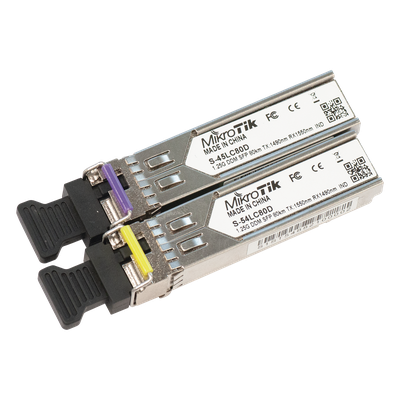 Par de modulos SFP, S-45LC80D and S-54LC80D (SM) (80km)