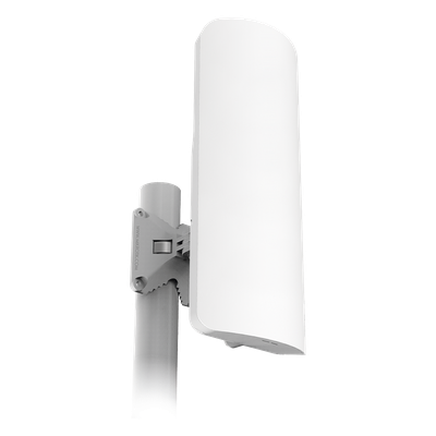 (mANTBox 2 12s) Punto de Acceso PTP y PTMP en 2.4 GHz con Antena Sectorial Integrada de 12 dBi y 120° de Apertura, Hasta 1000 mW de Potencia