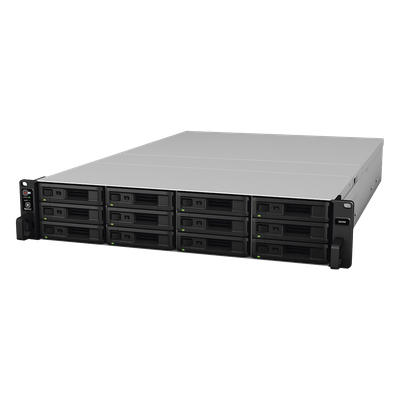 Servidor NAS para rack de 12 bahías / Expandible hasta 180 bahías / Hasta 1,536 TB