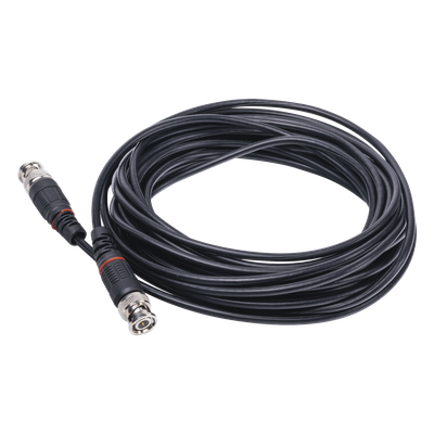 Cable Coaxial Armado con Conector BNC (Video) / Longitud de 8 mts / Optimizado para Cámaras 4K / Uso en Interior