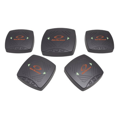 Airscout gigacheck kit 4 clientes con mapa de calor