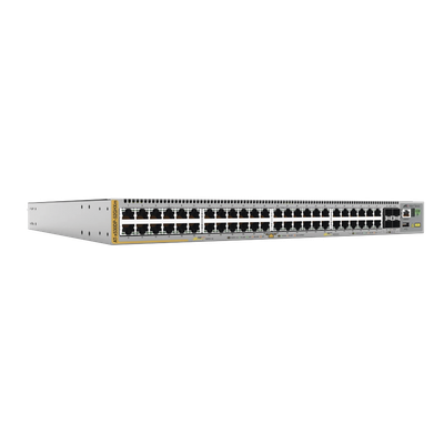 Switch Stack Capa3 40 puertos Gigabit, 8 puertos Miltigigabit 100/1G/2.5G/5G PoE++, Fuente redundante