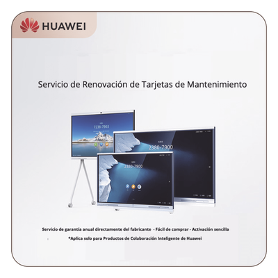 Tarjeta de Servicio de Mantenimiento HiCare RFR por un año para IdeaHub IHB2-65PU, IHB3-65SA y IHB2-65PB