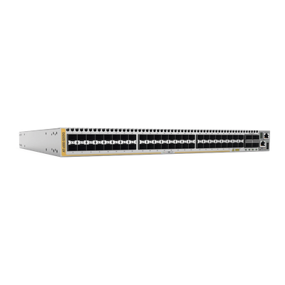 Switch Stackable Capa 3, 48 puertos 1/10G SFP+, 4 puertos 40/100G QSFP28 slot
