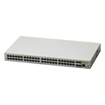 Switch Administrable CentreCOM FS980M, Capa 3 de 48 Puertos 10/100 Mbps + 4 puertos SFP