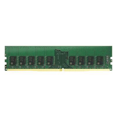 Módulo de Memoria DDR4 ECC Unbuffered DIMM | 8GB | 2666 MHz | Compatible con Series SA: SA3400D, SA3200D / Series UC: UC3400, UC3200 / Series 21: RS3621xs+, RS3621RPxs, RS2821RP+, RS2421RP+, RS2421+ / Series 19: RS1619xs+ / Series 18: RS3618xs / Se