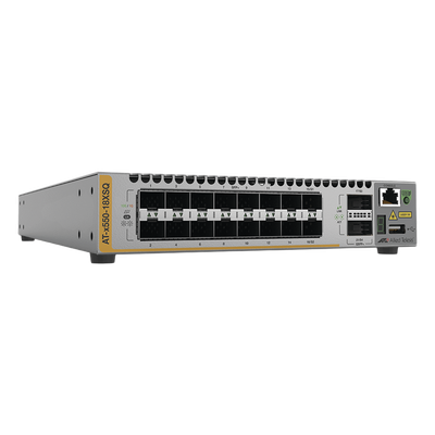 Switch Stackeable Inteligente Capa 3, 16x 1/10G SFP+ y 2x 40G QSFP