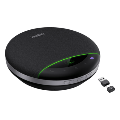 Altavoz de Conferencia SP96 de Yealink con Micrófonos 360° y Cancelación de Ruido Inteligente