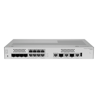 Router / LAN: 1 SFP+ & 6×GE / WAN: 1× SFP+ & 2×GE / 500 Usuarios / 64 APs Gestionables / 500 Túneles IPsec / 2 Gbps / Firewall NGFW IPS Antivirus 