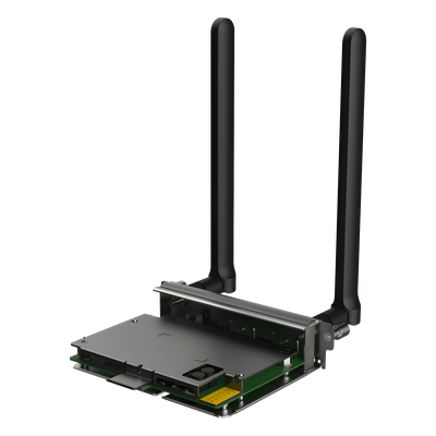 Módulo LTE 4G Compatible Firewalls RG-CF30XS  / Ruijie RG-NSEC-SIC-LTE-S / Dual SIM Single Standby / Interfaces SMA-J / Consumo 5W / Dimensiones 103.37 x 123 x 28 mm (4.07 x 4.84 x 1.10 in)