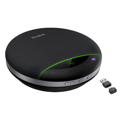 Altavoz USB SP96 de Yealink con Arreglo de Micrófonos y Captura de Voz 360°
