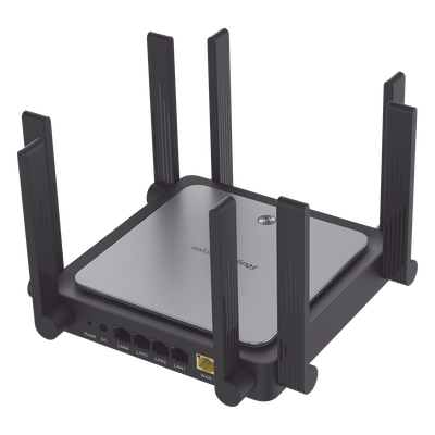 Home Router inalámbrico MESH WI-FI 6 4x4 doble banda 1 puerto WAN Gigabit y 4 puertos LAN Gigabit