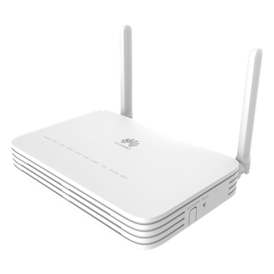 ONT GPON Huawei OptiXstar WiFi4 (2.4GHz) 1 puerto LAN GE + 3FE + 1POTS, hasta 300 Mbps