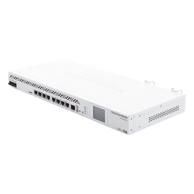 (CCR1036-8G-2S+EM) Cloud Core Router, CPU 36 Nucleos, 8 puertos Gigabit Ethernet, 2 puertos SFP+ y 8 GB Memoria