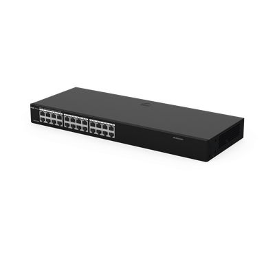 Switch Administrable 24 puertos Gigabit, gestión gratuita desde la nube.