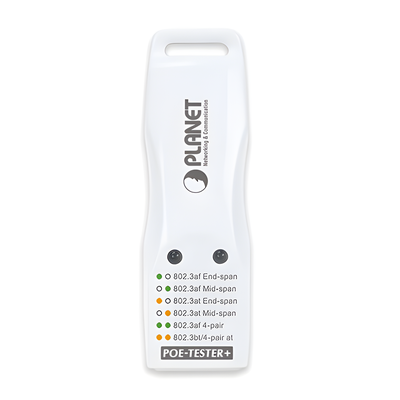 Probador Power Over Ethernet Compacto para Estandares IEEE 802.3af/at/bt