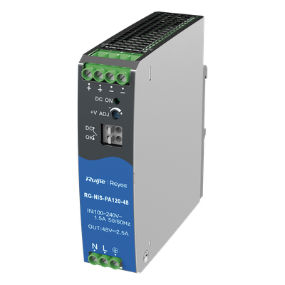 Fuente de Alimentación AC/DC 120W DIN-RAIL para Switch Industrial