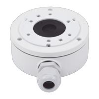 CAJA DE CONEXIONES DE METAL HIKVISION DS-1280ZJ-XS COMPATIBLE CON DS-2CD20XX, B8-TURBOXX, E8-TURBOXX**,, THC-BXX,, THC-TXX