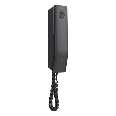 Teléfono IP Hotelero Wi-Fi, 2 líneas SIP con 2 cuentas, codec Opus, IPV4/IPV6, color negro, con gestión en la nube GDMS