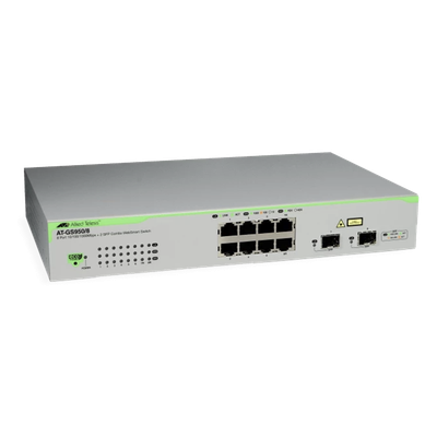 Switch WebSmart con 8 port 10/100/1000TX, 2 x 100/1000 SFP (ECO version)