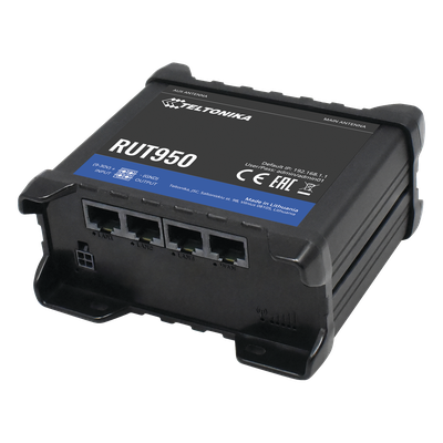 Router LTE dual SIM, 4 puertos Ethernet, conectorizado, Bandas B1, B2, B3, B4, B5, B7, B8, B28