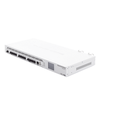 (CCR1016-12S-1S+) Cloud Core Router 12 puertos SFP, 1 SFP+ 10G, c/fuente redundante