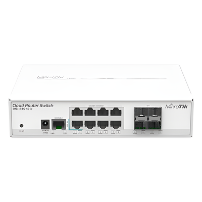 Cloud Switch Router 8 Puertos Gigabit Ethernet y 4 Puertos SFP, throughput 975 kpps