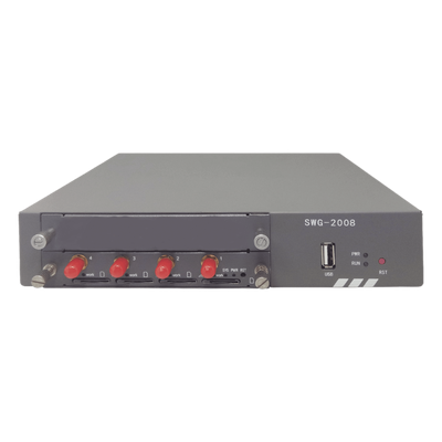 Gateway GSM 3G, con 4 puertos para SIM y capacidad para hasta 8 SIM, compatible con Grandstream y 3CX, protocolo SIP e IAX2