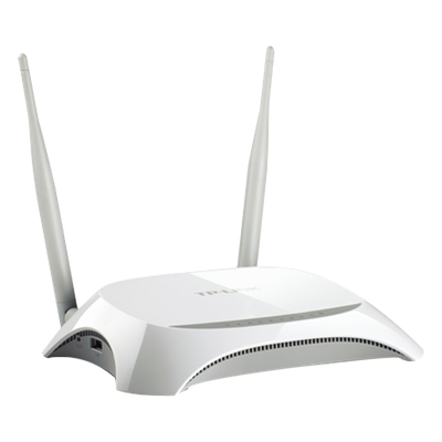 Router inalámbrico  3G/4G, 300 Mbps 1 puerto USB (3G/4G), 1 puerto WAN 10/100 Y 4 puertos LAN 10/100, 2 antenas omnidireccionales de 5 dBi