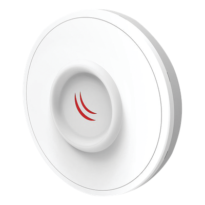 (DISC Lite5) CPE y PtP en 5GHz 802.11 a/n con Antena Integrada de 21 dBi, Hasta 316 mW, Puerto Fast Ethernet
