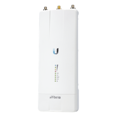 Radio de Backhaul conectorizado de alta capacidad, con tecnología airFiber hasta 687 Mbps*, banda licenciada 3 GHz (3300-3900 MHz*)