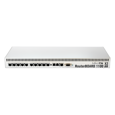 RouterBoard, CPU 2 Núcleos, 13 Puertos Gigabit Ethernet, 2 GB Memoria, Licencia Nivel 6