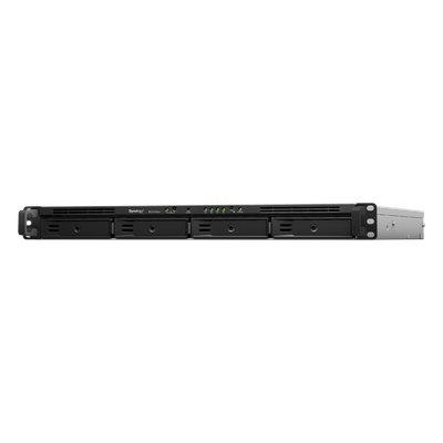 NAS RackStation RS1619xs+ | 4 Bahías | CPU Intel Xeon D-1527 Quad-Core | 8 GB DDR4 ECC (Ampliable a 64 GB) | 2 Ranuras M.2 NVMe/SATA | 4 Puertos LAN 1GbE | Soporte 10GbE Opcional | Escalable hasta 16 Bahías.