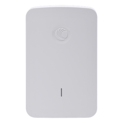 Access Point WiFi cnPilot e430H Indoor Wall Plate, doble banda, Wave 2, antena beamforming, 4 puertos de salida (1x PoE Gigabit y 3x Ethernet Gigabit)