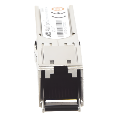 Transceptor MiniGbic SFP 10/100/1000 Mbps, distancia 100 m conector RJ-45