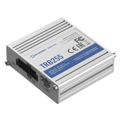 Gateway Industrial Doble SIM LTE (Cat M1), Puertos Serial RS232/RS485