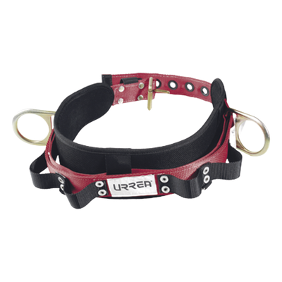 Cinturón para liniero, talla 36, con bandas para porta herramientas y dos anillos tipo D.