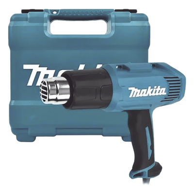 Pistola de Calor de Temperatura Variable de 2 Niveles, Temperatura: 400/550°C de 1600W  (Incluye Maletín).